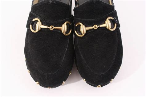 vintage gucci clogs|Vintage GUCCI Clogs at Rice and Beans Vintage.